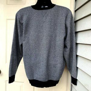 Paolo Mondo 100% 2 ply cashmere men's sweater size L